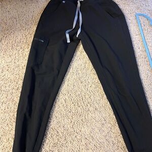 Figs Black Jogger Sweatpants